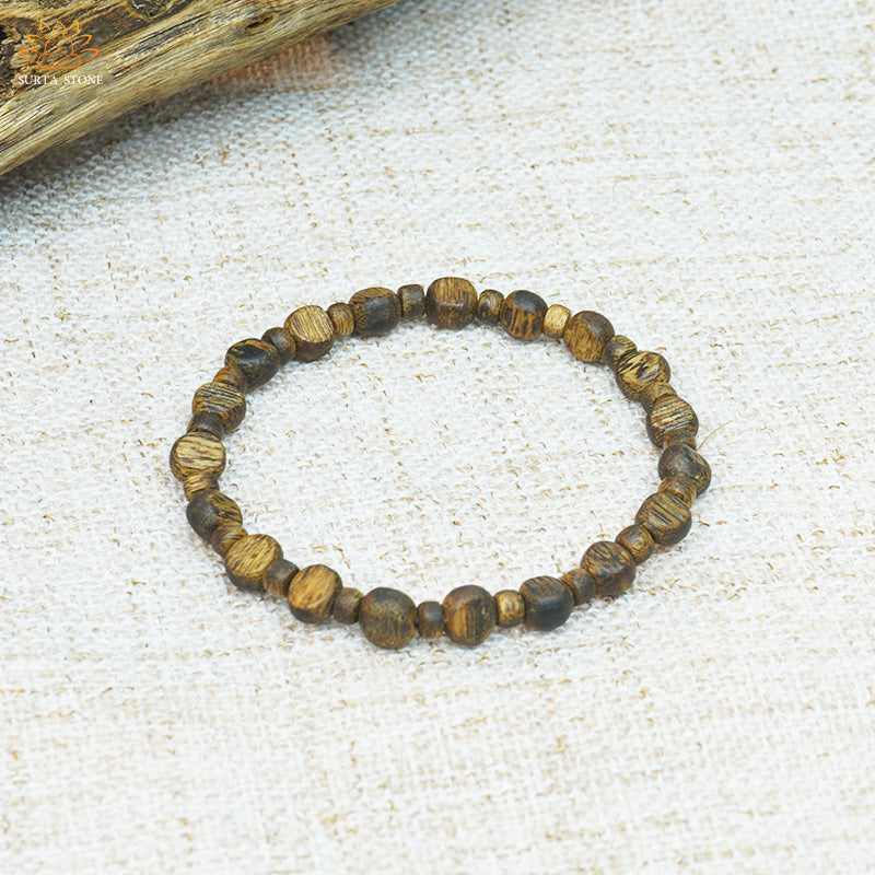 Chinan Money Beads Oudh  Bracelet –Vietnamese High-Class Agarwood-SC010