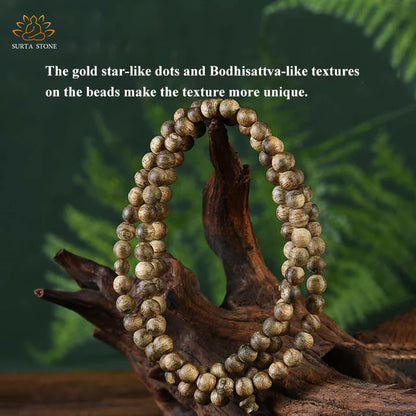 Buddha stone 108 mala beads will be an agarwood bracelet to ward off evil spirits