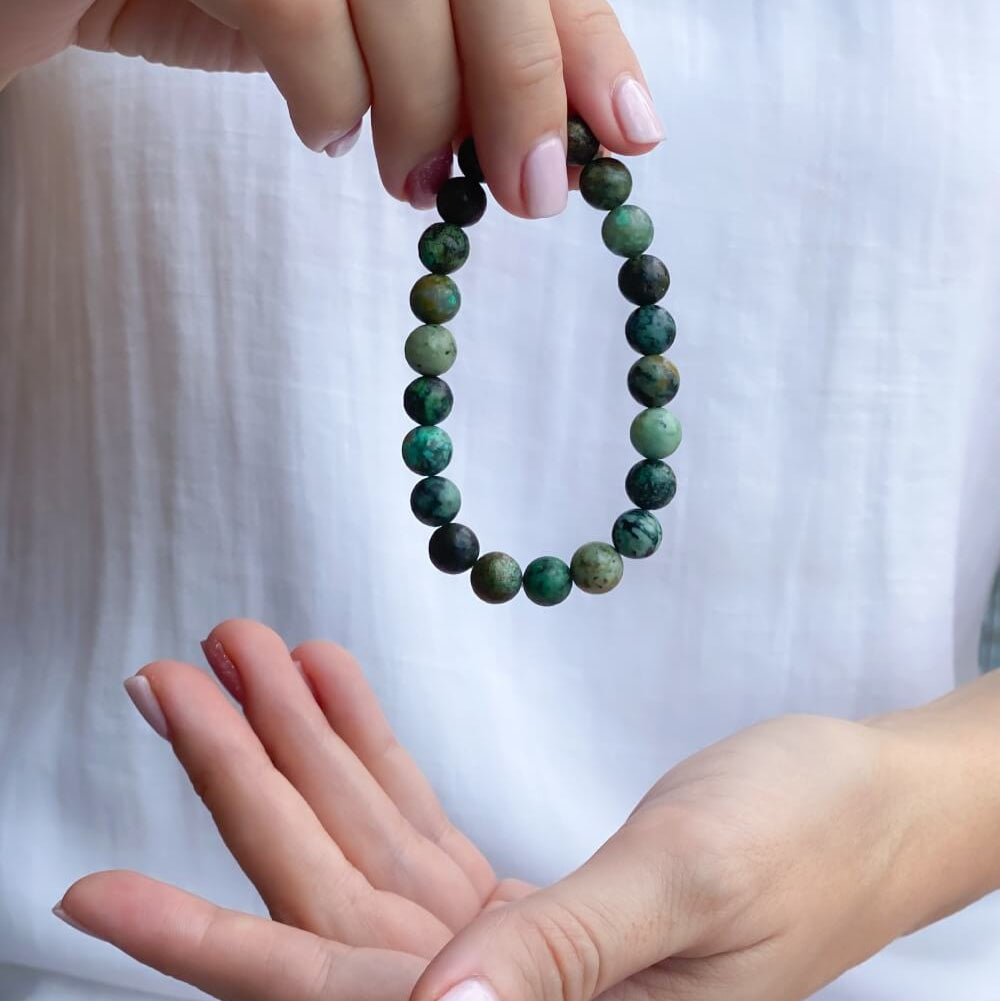 African Turquoise Bracelet