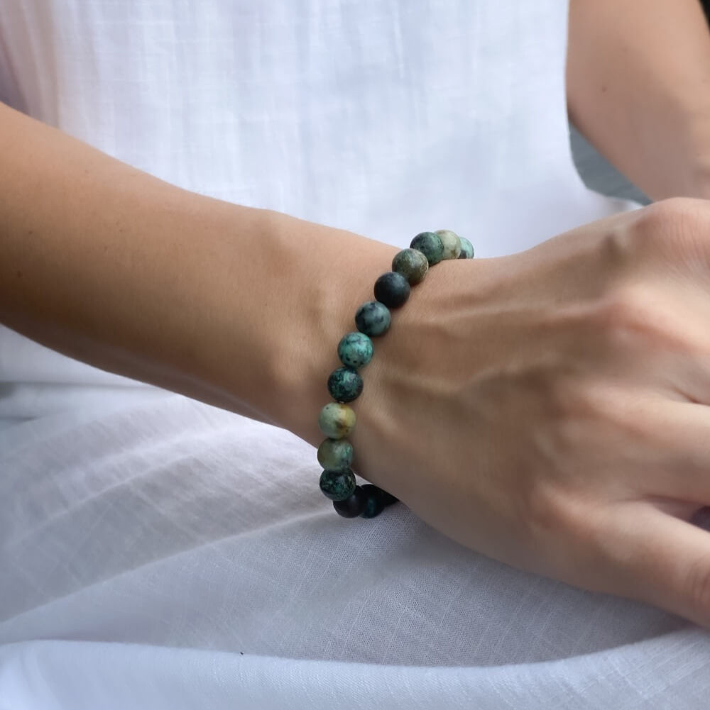 African Turquoise Bracelet