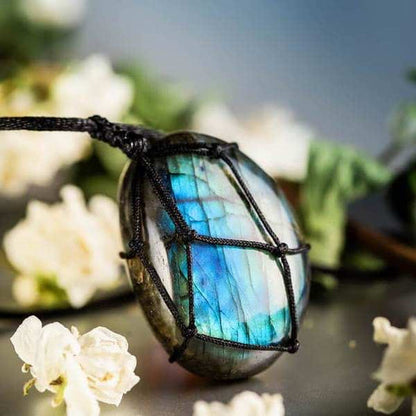 Dragons Heart Labradorite Necklace