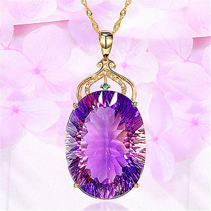 Elegant Amethyst Necklace