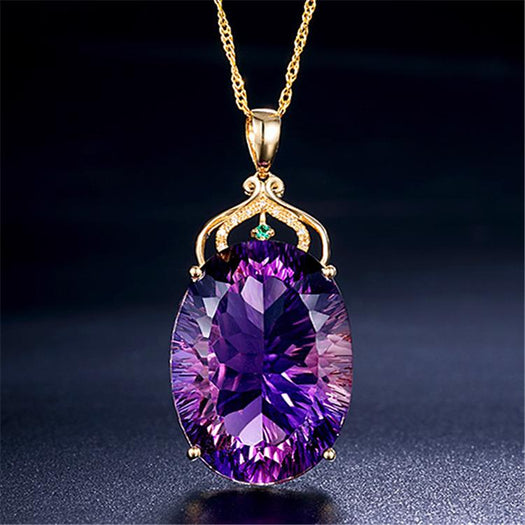 Elegant Amethyst Necklace